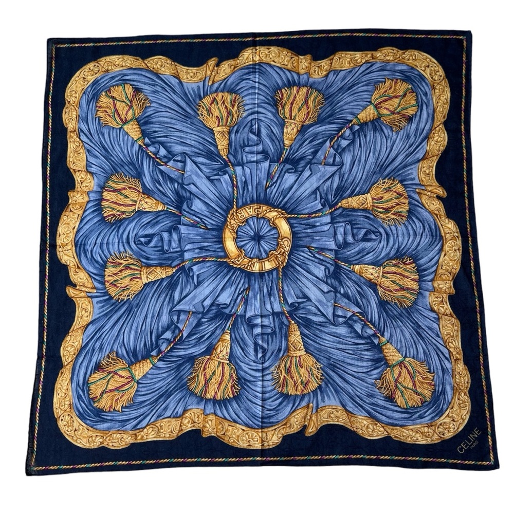 Celine Paris Tassel Scarf Bandana